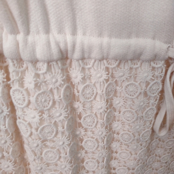 Anthro Saturday Sunday Cream Ceridwen Dress M - Picture 4 of 6